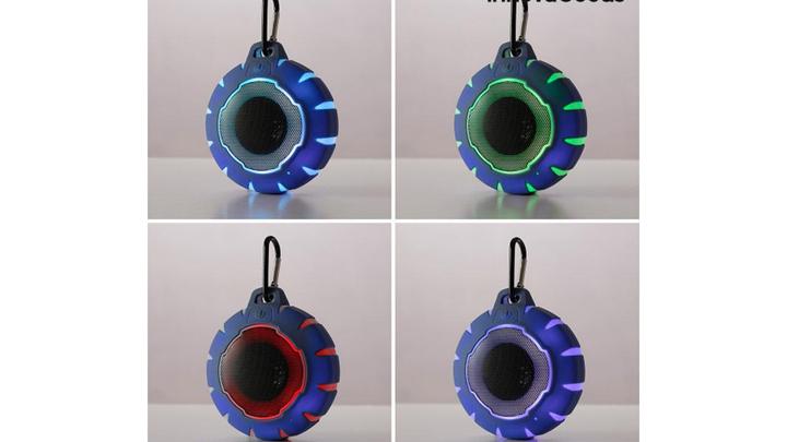 Actual product image TOP Speaker with LED (Electrical connection)