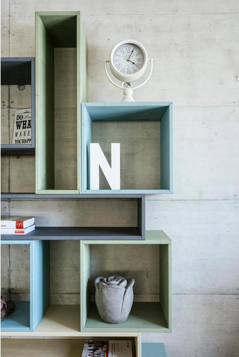 Actual product image Holz Zollhaus Lotti shelf 40 x 40 x 30 cm, Nature (40 x 40 x 30 cm)
