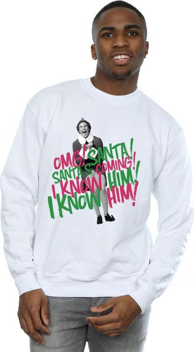 Produktbild Elf Santa's Coming Sweatshirt (L)