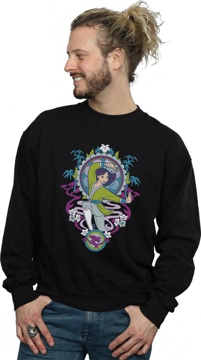 Actual product image Disney Mens Mulan Ornamental Sweatshirt (XL)