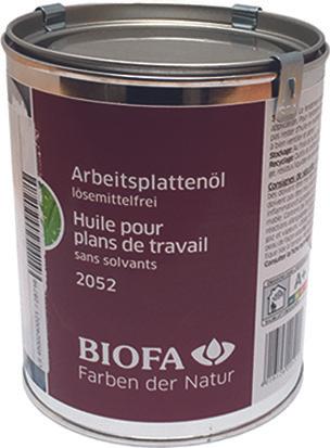 Produktbild Biofa Arbeitsplattenöl 2052 (Farblos, 2.50 l)