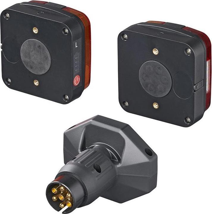 Produktbild ProPlus Rückleuchten-Set LED mit Magnet kabellos (Bluetooth) 7-polig
