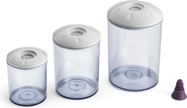 Actual product image Magic Vac SET 3 FAMILIY 0,75l + 1,5l + 3l vacuum container (5.25 l)