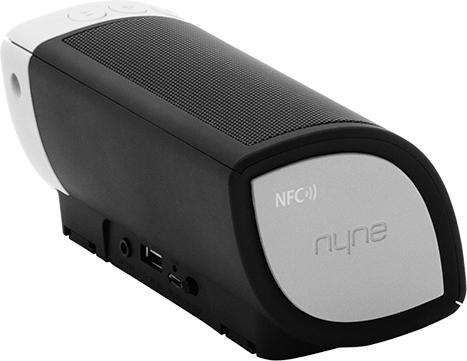 Image du produit Nyne CRUISERSLV Cruiser Enceinte portable Bluetooth, noir/gris (12 h, Fonctionnement sur batterie)