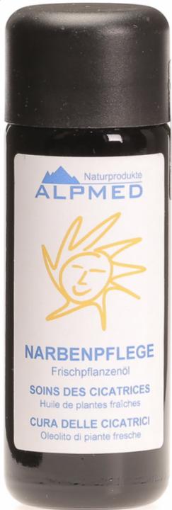 Produktbild Alpmed Frischpflanzenöl Narbenpflege (Körpercreme, Körpergel, Körpermilch, Körperlotion, 50 ml)
