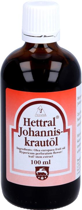 Actual product image Teofarma Hettral St John's wort oil, 100 ml oil (Body oil, 100 ml)