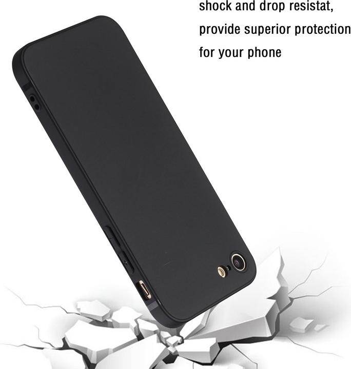 Produktbild AM-Handyzubehör Hülle iPhone 7 / 8 / SE - Schwarz