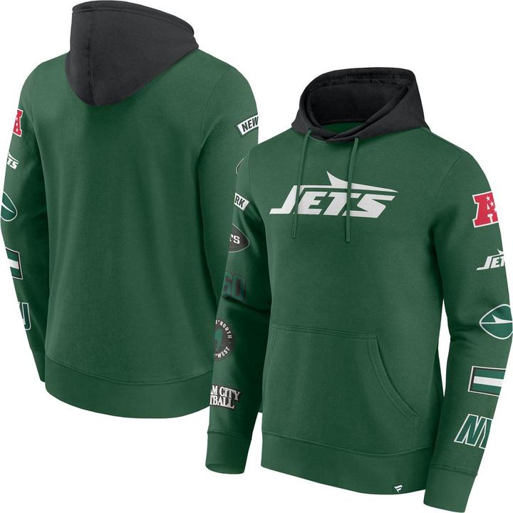 Produktbild Fanatics New York Jets NFL Sleeve Prints Hoody - XXL (XXL)