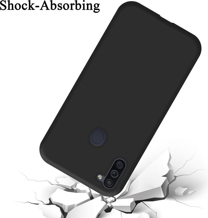 Image du produit Cadorabo TPU Liquid Silicone Case Cover (Samsung Galaxy M11, Samsung Galaxy A11)