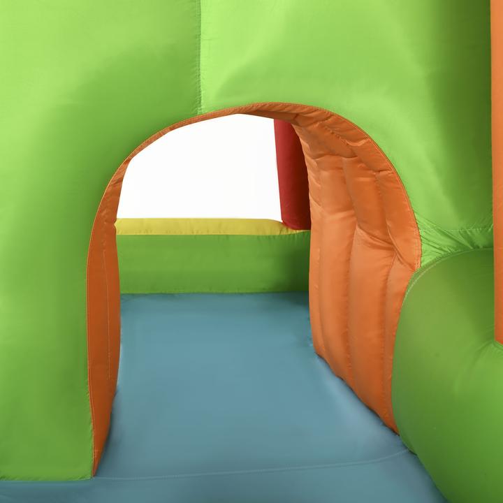 Actual product image Swisshandel24 Inflatable bouncy castle, play castle, jumping area with slide, water park for children aged 3 to 8
