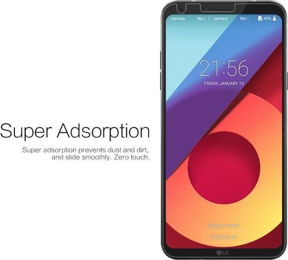 Actual product image Nillkin Super Clear Series (1 Piece, LG Q6+, LG Q6)