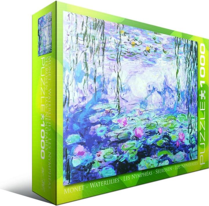 Actual product image Eurographics Water Lilies by Claude Monet (1000 pieces)
