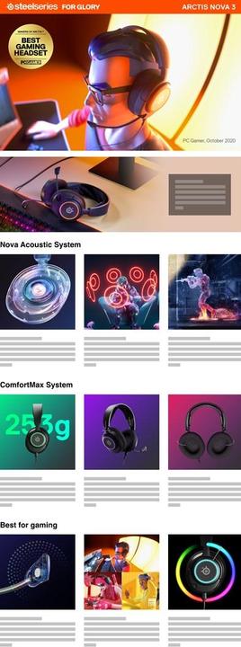 Image du produit SteelSeries Arctis Nova 3 (Filaire)