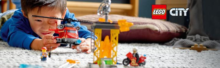 Actual product image LEGO Fire Brigade Helicopter (60281, LEGO City)