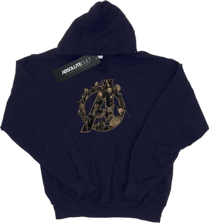 Avengers Infinity War Logo Kapuzenpullover