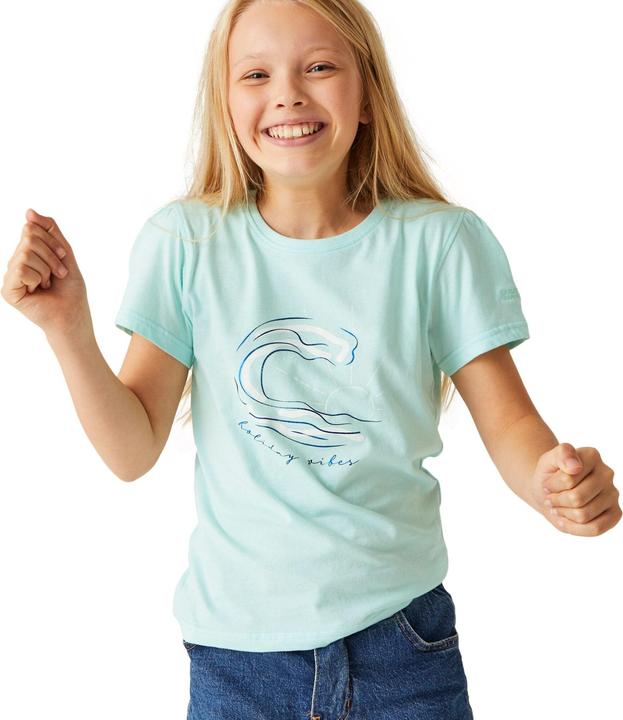 Actual product image Regatta Childrens/Kids Bosley VII Wave T-Shirt (128)