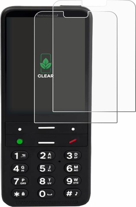 Produktbild ScreenLeaf Schutzfolie nachhaltiger Displayschutz Display Schutz Folie Klar Transparent (2 Stück, BlindShell Classic 2)