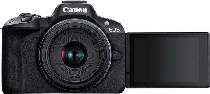 Actual product image Canon EOS R50 Kit (EU) (18 - 45 mm, 24.20 Mpx, APS-C / DX)