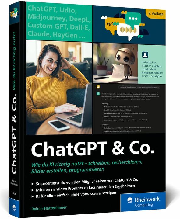 Produktbild ChatGPT u. Co (Deutsch, Rainer Hattenhauer, 2024)