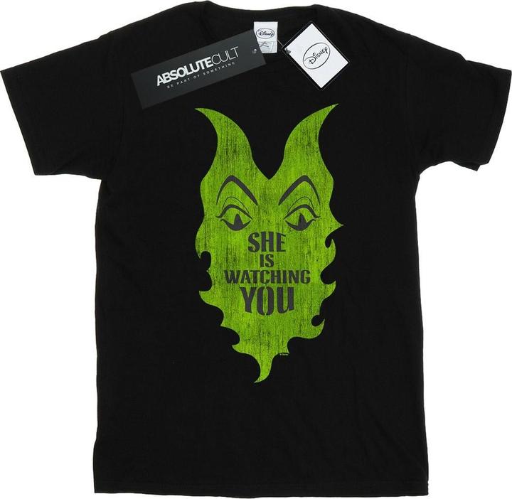 Image du produit Disney - T-shirt THE DESCENDANTS MALEFICENT SHE IS WATCHING - Femme (XXL)