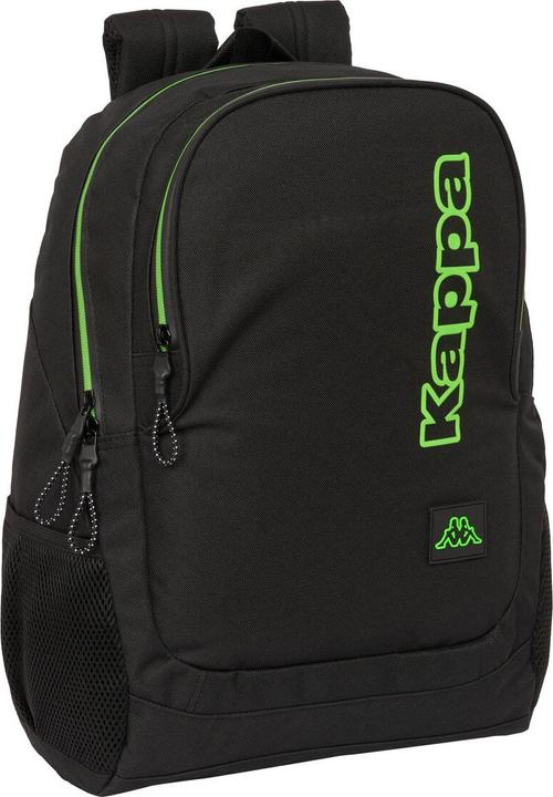 Kappa Schulrucksack Black Schwarz 32 x 44 x 16 cm