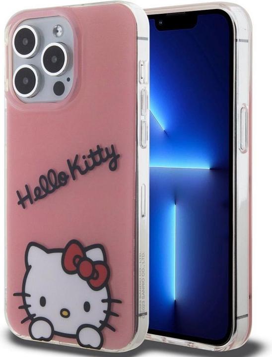 Image du produit Hello Kitty IML Daydreaming Logo Cover Housse pour iPhone 13 Pro - Rose (Apple iPhone 13 Pro)