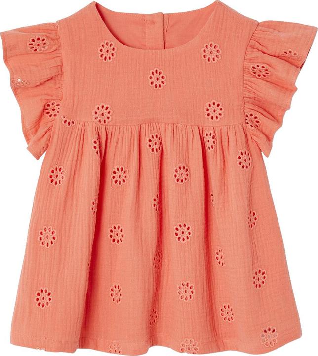 Image du produit Vertbaudet Mädchen Bluse aus besticktem Musselin (134)