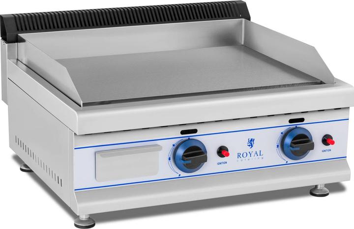 Royal Catering Gasgrill Gas Grill Grillplatte Griddle Bratplatte Gasbräter Griddleplatte (3 kW)