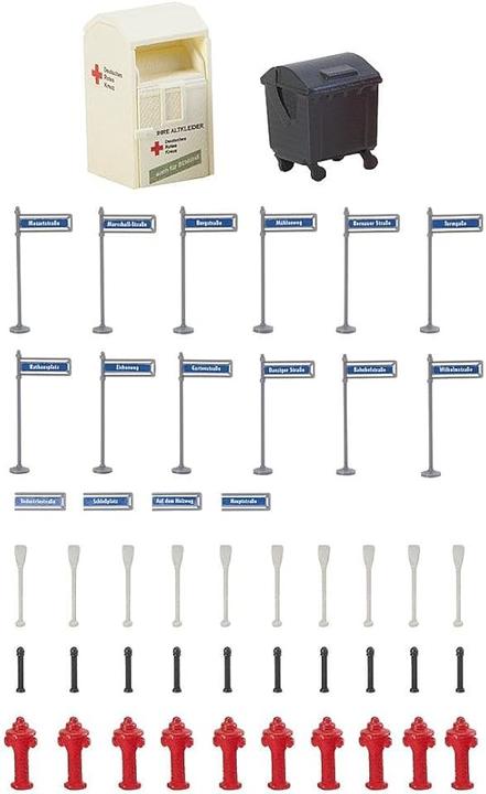 Image du produit Faller Panneaux routiers avec accessoires