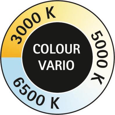 Actual product image Maul MAULpearly colour vario LED desk lamp, dimmable, 320 lumen, 6 W, blue. (320 lm)