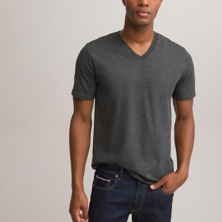 Actual product image La Redoute Collections V-neck T-shirt (3XL)