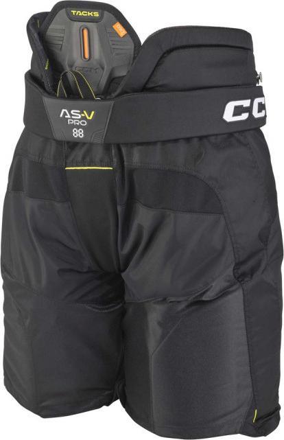 Produktbild CCM AS-V PRO SR Hockeyhose mit Klettverschluss (Schwarz, XL) (XL)