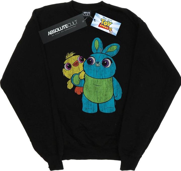 Disney Toy Story 4 Ducky And Bunny Distressed Pose Sweatshirt Jungen