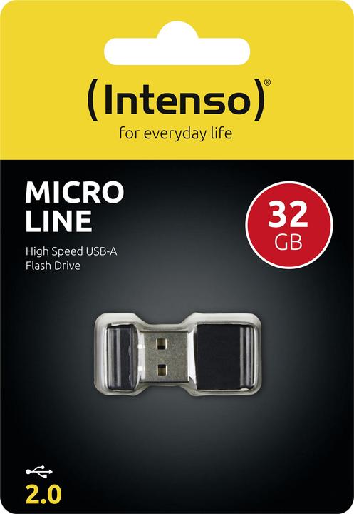 Actual product image Intenso micro line (32 GB, USB-A, USB 2.0)