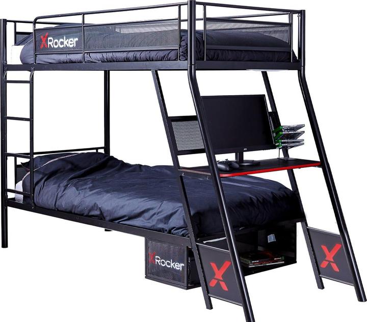 Image du produit X Rocker Xrocker Armada Lit De Jeu à Deux Niveaux (90 x 190 cm)