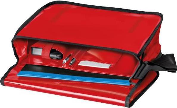 Actual product image Veloflex 7000321 - Velocolor shoulder bag, made of truck tarpaulin, with mobile phone compartment, 2 pen