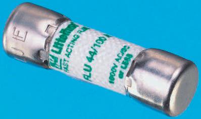 Immagine prodotto Littelfuse Fusibile 600V Midget 10x38mm F 1A (1 A, Supertricia)