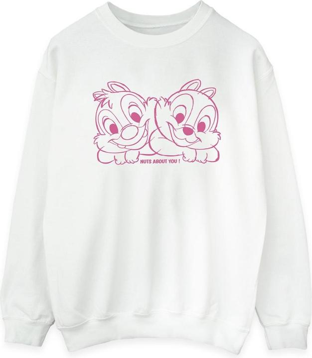 Image du produit Disney - Sweat CHIP 'N' DALE NUTS ABOUT YOU - Femme (M)