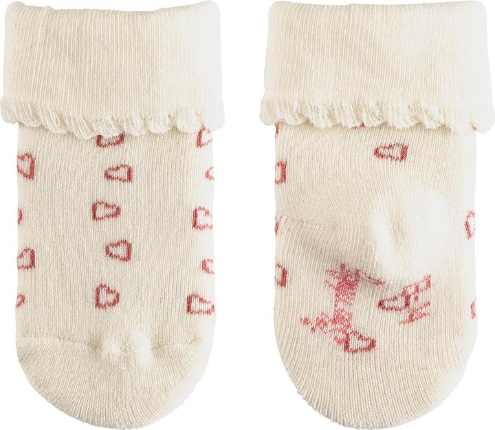Immagine prodotto Sterntaler Calzini per neonati confezione da 3 cuori e pois (confezione da 3, 13/14)