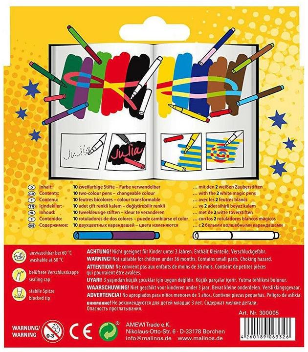 Produktbild Malinos Zauberstifte (Mehrfarbig, 12 x)