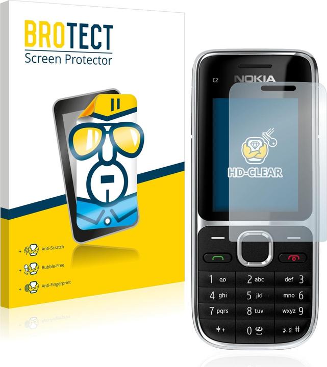 Image du produit BROTECT Protection Clair (2 pièce(s), Nokia X2-01)