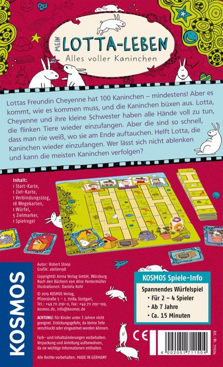 Produktbild Kosmos Mein Lotta Leben - Alles voller Kaninchen (Deutsch)