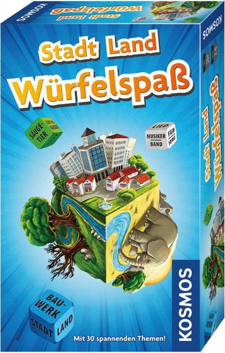 Image du produit Kosmos City Country Dice Fun (Allemand)