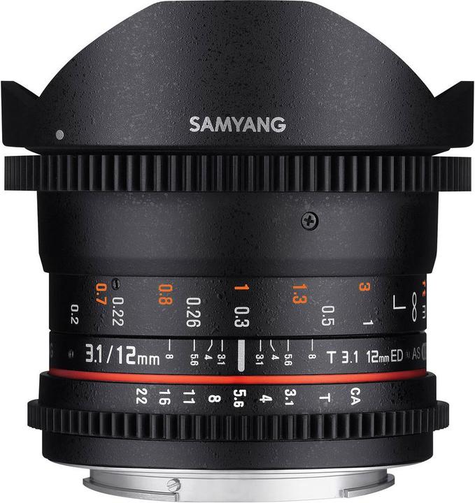 Produktbild Samyang 12mm T3.1 VDSLR Sony A-Mount (Sony A, Vollformat)