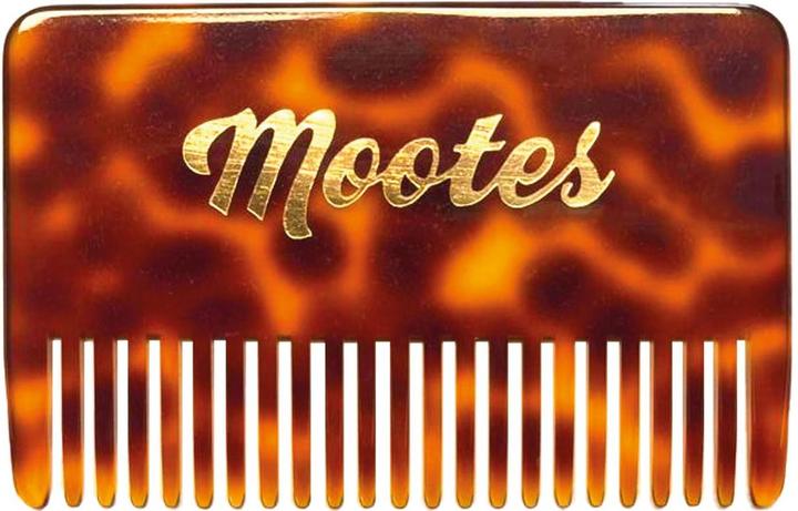 Actual product image Mootes Beard comb cellulose fine