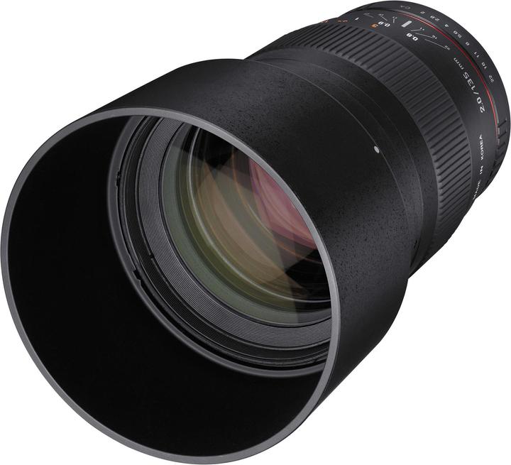 Produktbild Samyang MF 135mm f/2.0 Pentax K (Pentax K, APS-C / DX, Vollformat)