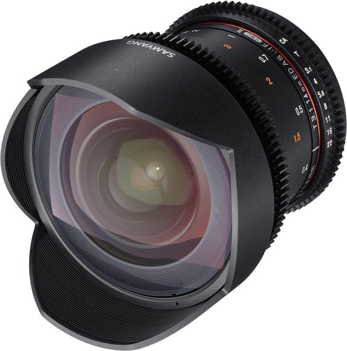 Actual product image Samyang 14mm T3.1 VDSLR II Nikon (Nikon F, full size)