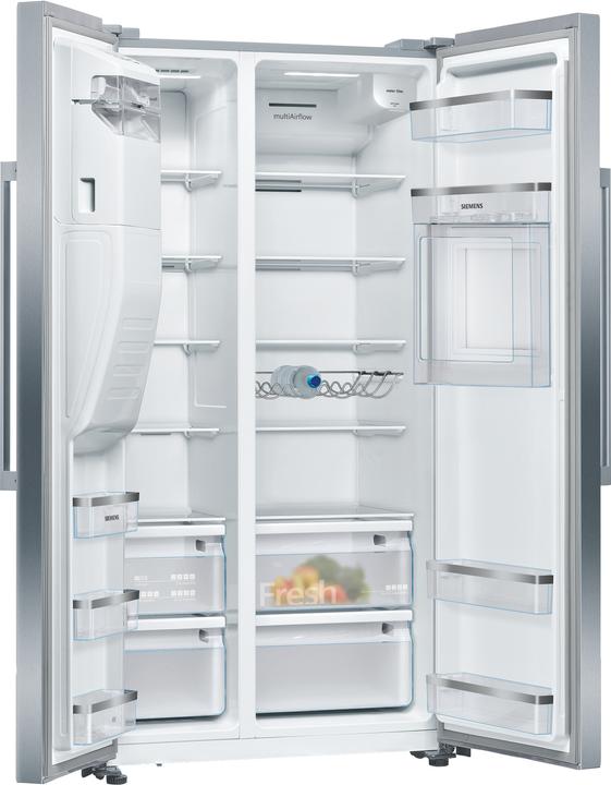Immagine prodotto Siemens iQ500, Amerikanischer Side by Side, 178.7 x 90.8 cm, Edelstahl antiFingerprint, KA93GAIDP (560 l)