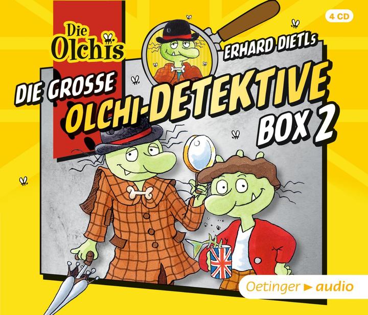 Produktbild Die grosse Olchi-Detektive Box 2 (4CD) (Barbara Iland-Olschewski, Erhard Dietl, Deutsch)
