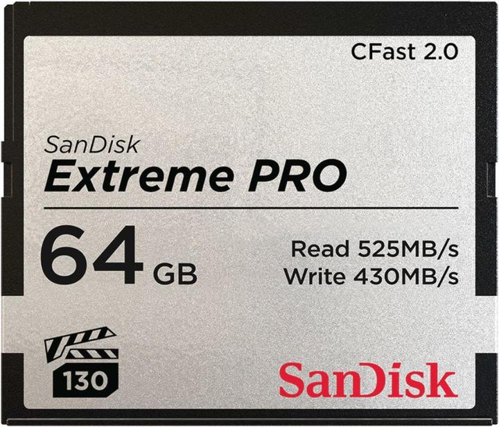 SanDisk CFast Card Extreme Pro 64GB (64 GB, CFast 2.0)